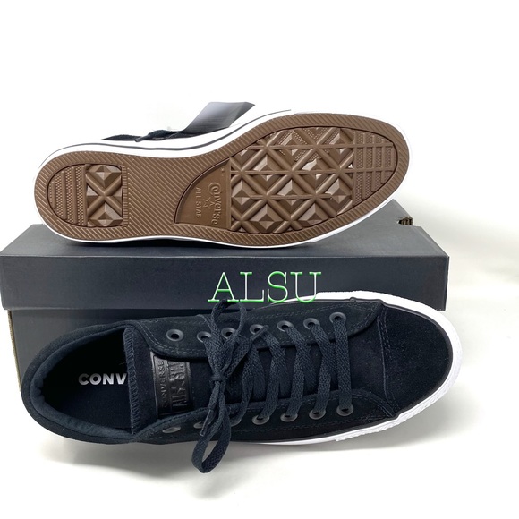 Converse Ctas Madison Suede Low Top Black Men’s - Picture 2 of 11